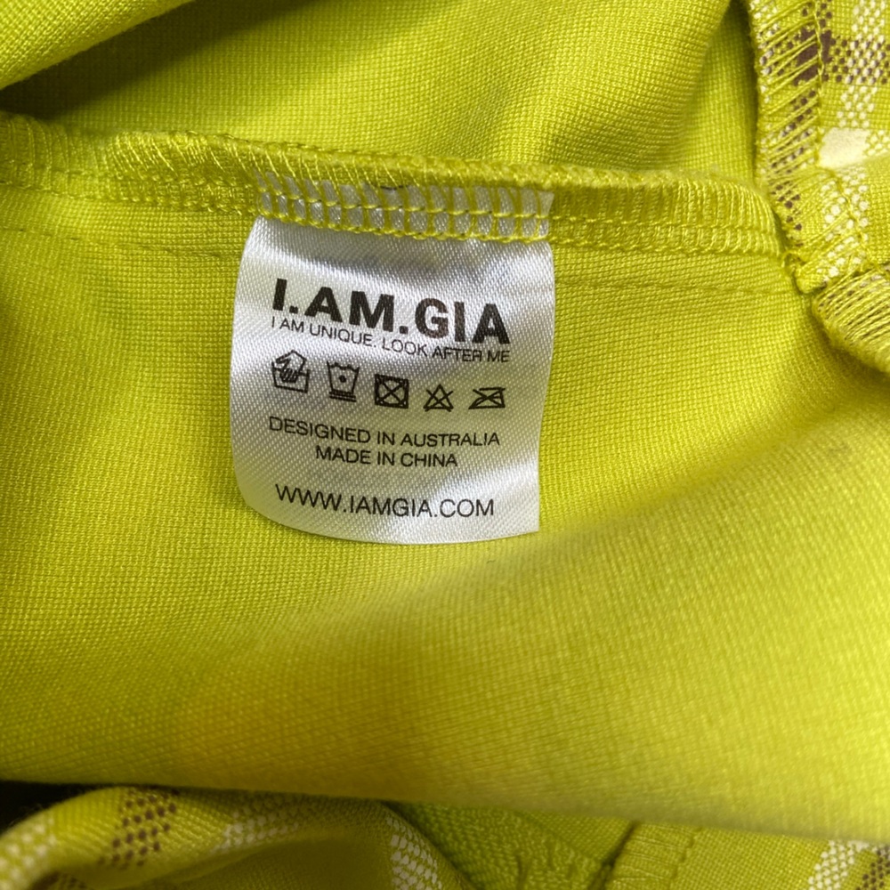I.Am.Gia pants Polaris High Rise Plaid Pant‎ Zip Front Size Medium - Picture 10 of 16